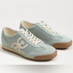 Sam Edelman Mint Green and Beige Sneakers